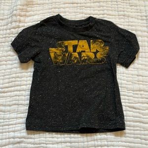 Star Wars heather grey short sleeve tshirt, 3T